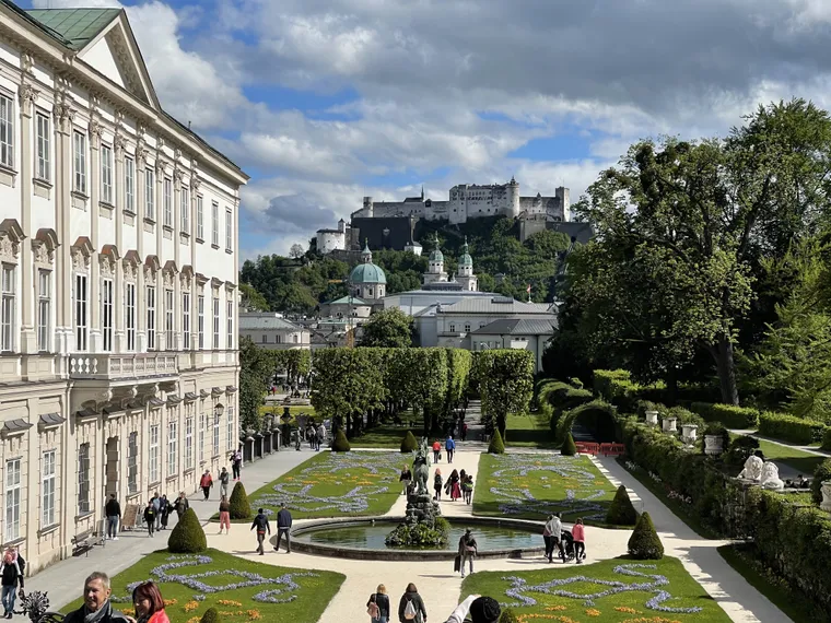 Blick auf Festung Hohensalzburg